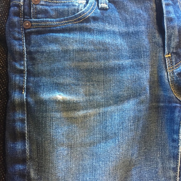 7 For All Mankind Straight Jeans - Picture 4 of 7